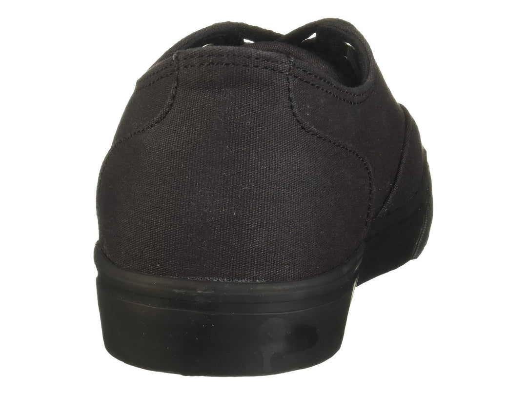 Zapato DC Shoes modelo Adys en color negro total, estilo casual con cordones y suela plana.