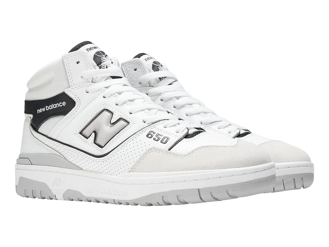 Tenis New Balance BB650 Blanco con Negro para Hombre