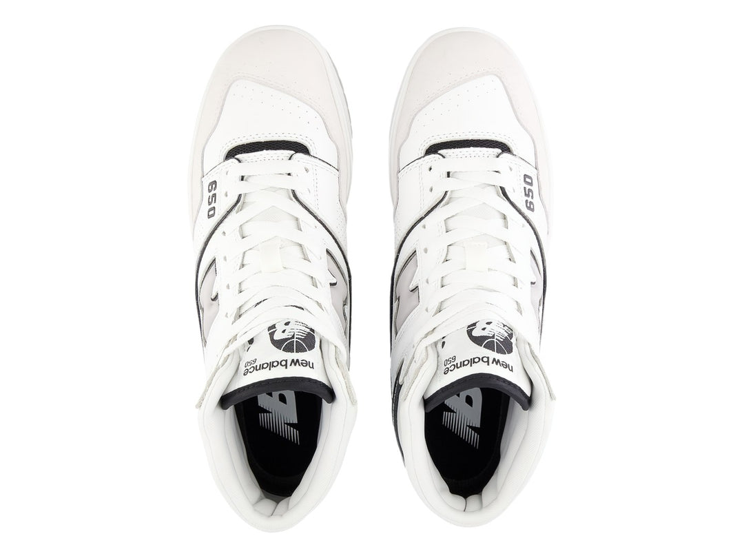 Tenis New Balance BB650 Blanco con Negro para Hombre