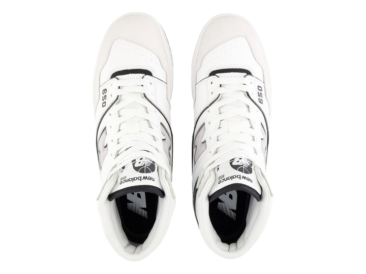 Tenis New Balance BB650 Blanco con Negro para Hombre