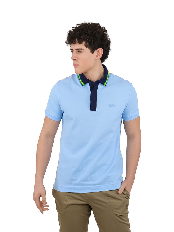 Playera Polo Lacoste Panorama Azul para Hombre