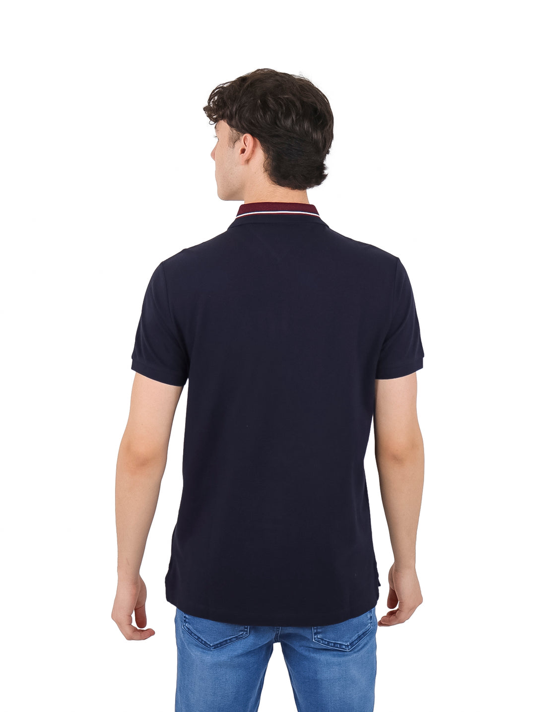 Playera Polo Tommy Hilfiger Azul Marino para Hombre