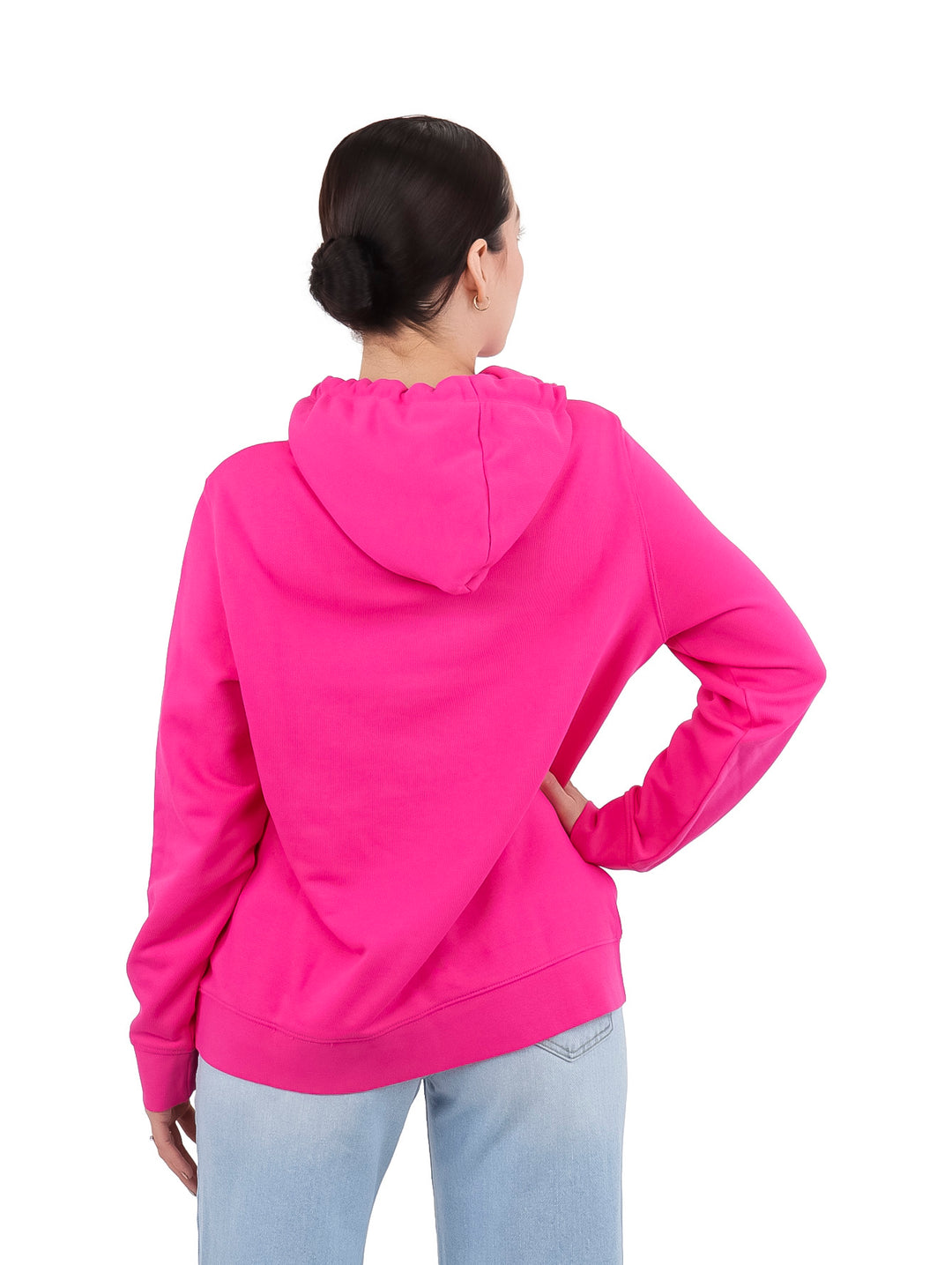 Sudadera con Capucha Tommy Hilfiger Hot Magenta para Mujer