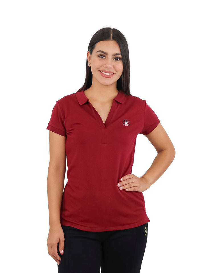 Playera Polo Tommy Hilfiger Rojo para Hombre