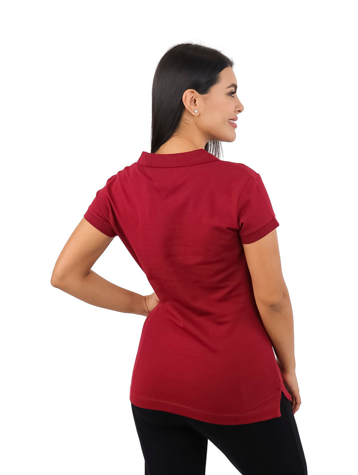 Playera Polo Tommy Hilfiger Rojo para Hombre