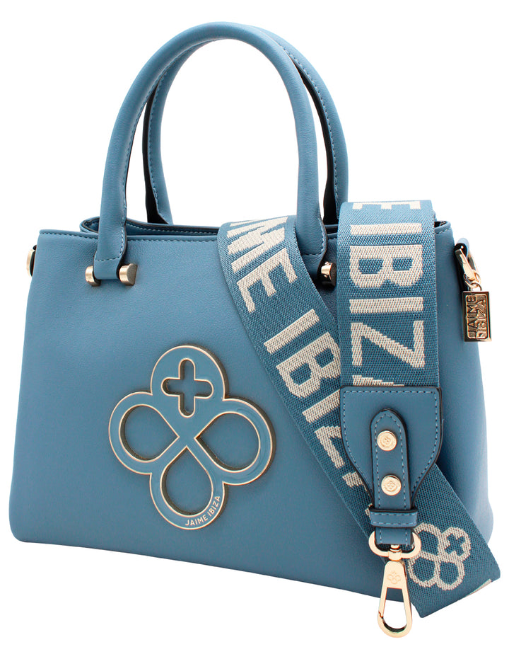 Bolsa de Hombro Jaime Ibiza Azul para Mujer