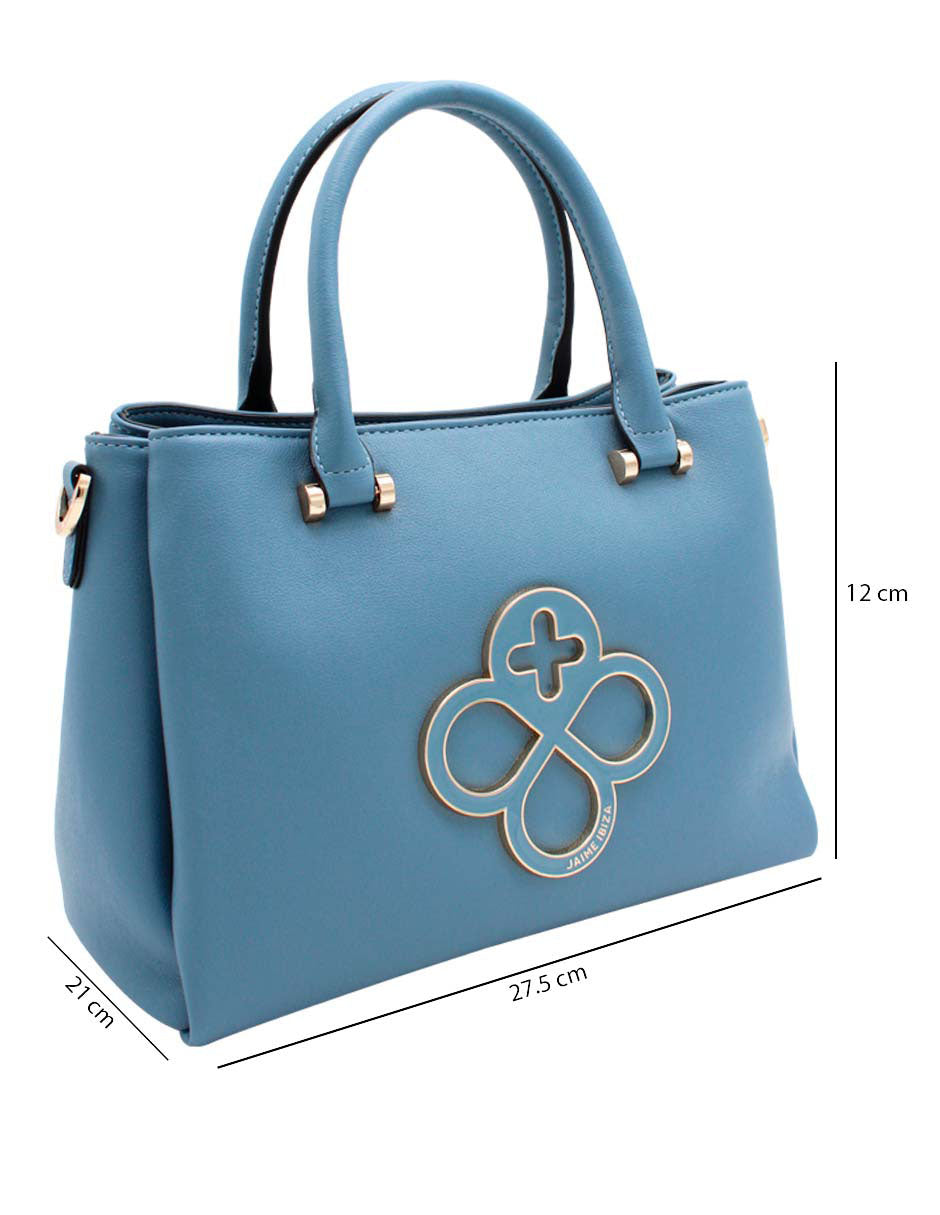 Bolsa de Hombro Jaime Ibiza Azul para Mujer