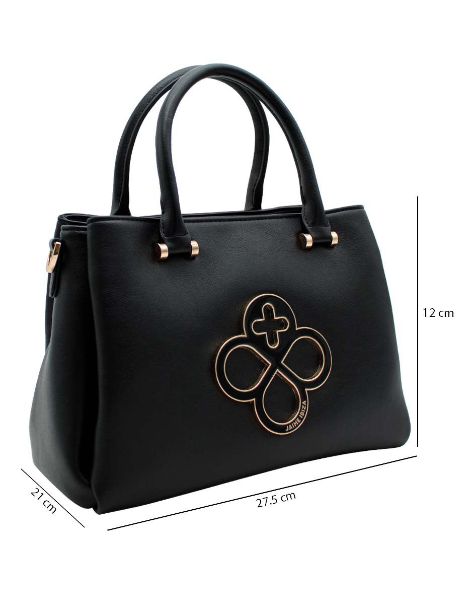 Bolsa de Hombro Jaime Ibiza Negro para Mujer