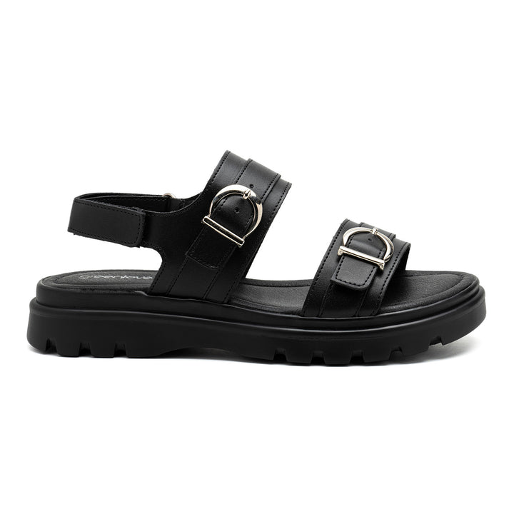 Sandalias Green Love Negro para Mujer