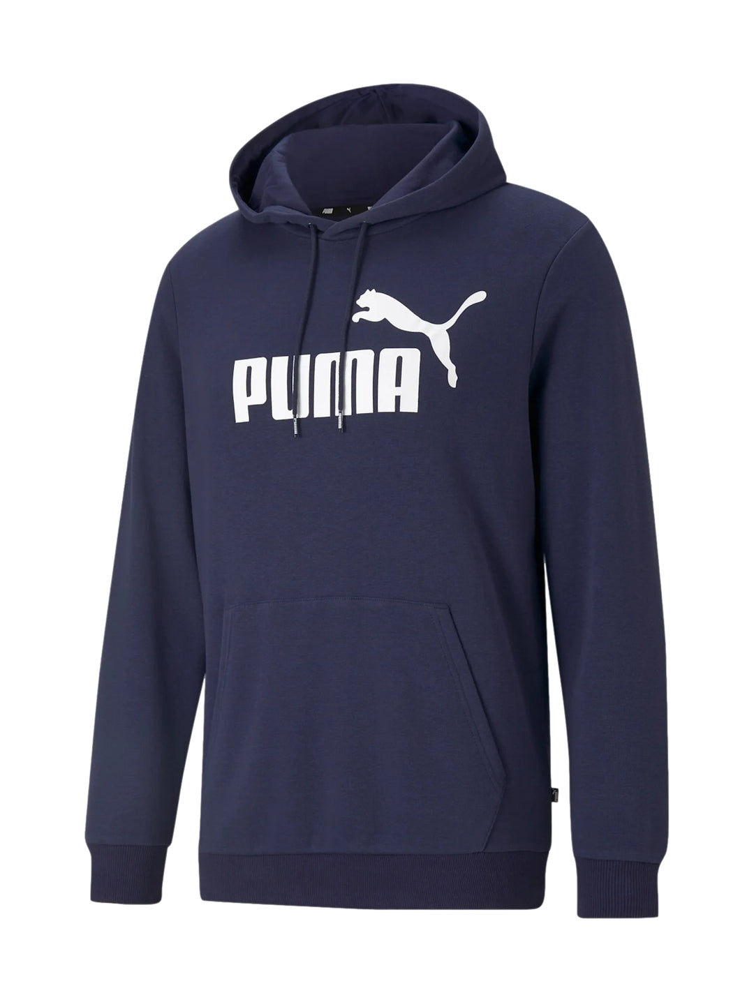 Sudadera PUMA Ess Big Logo Hoodie Azul Marino para Hombre