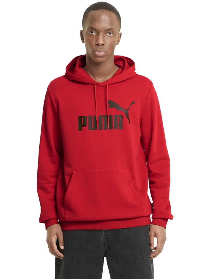 Sudadera PUMA Ess Big Logo Roja para Hombre