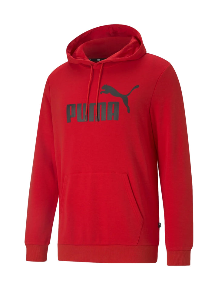 Sudadera PUMA Ess Big Logo Roja para Hombre