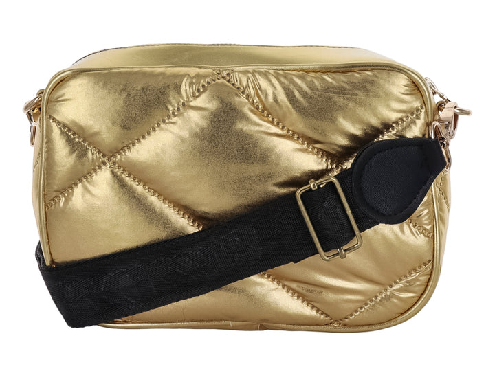 Bolsa de Hombro Ferretina Oro para Mujer