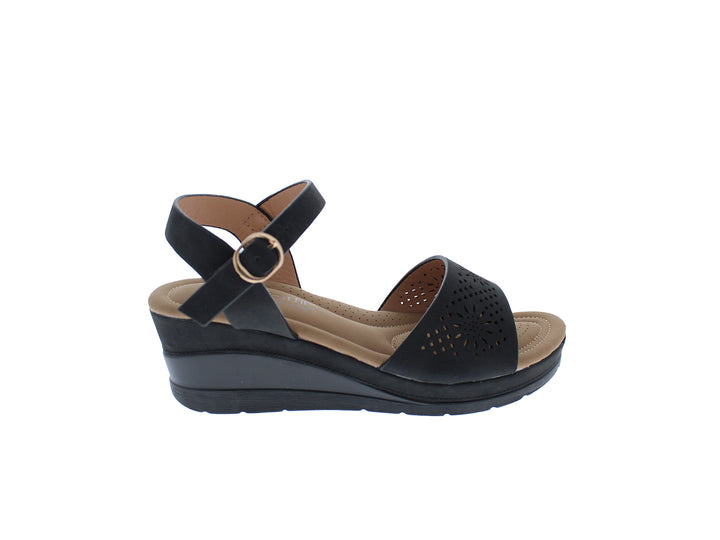 Sandalias Comfort Fit Negro para Mujer
