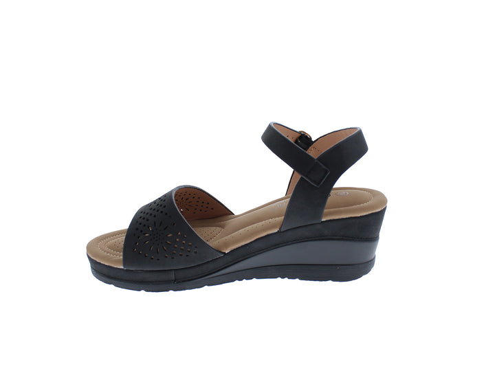 Sandalias Comfort Fit Negro para Mujer