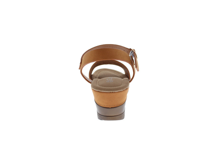 Sandalias Comfort Fit Camel para Mujer