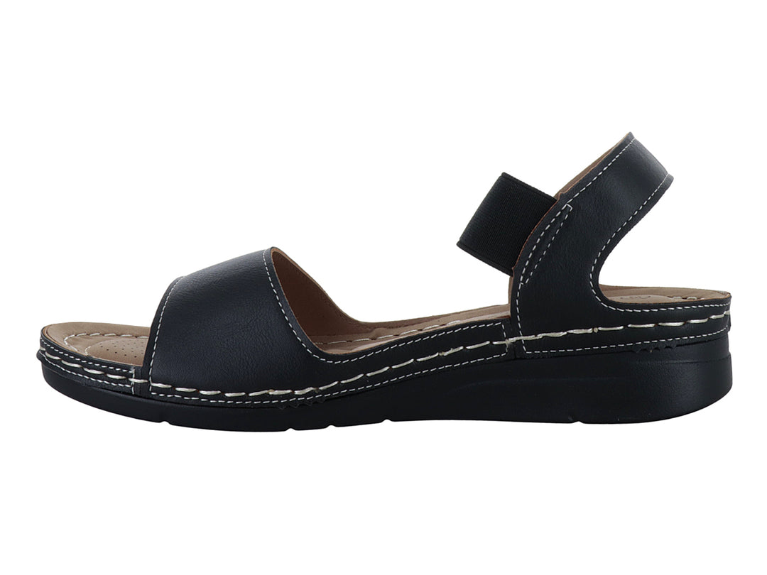 Sandalias Comfort Fit Negro para Mujer