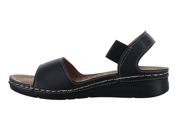 Sandalias Comfort Fit Negro para Mujer