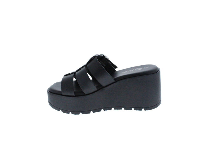 Sandalias Furor Plataforma Negro para Mujer