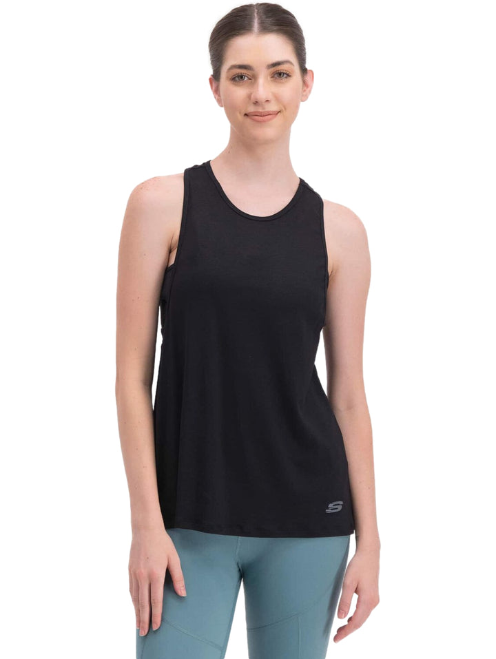 Playera Deportiva Skechers Negro para Mujer