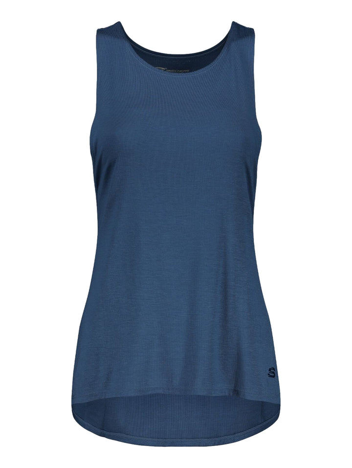 Playera Skechers Azul para Mujer