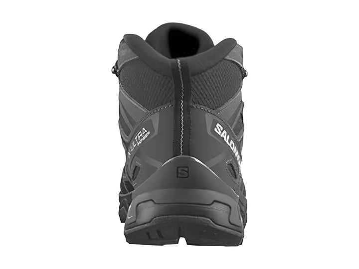 Botas de senderismo Salomon X Ultra Pioneer GTX en color negro y gris con suela Contagrip.