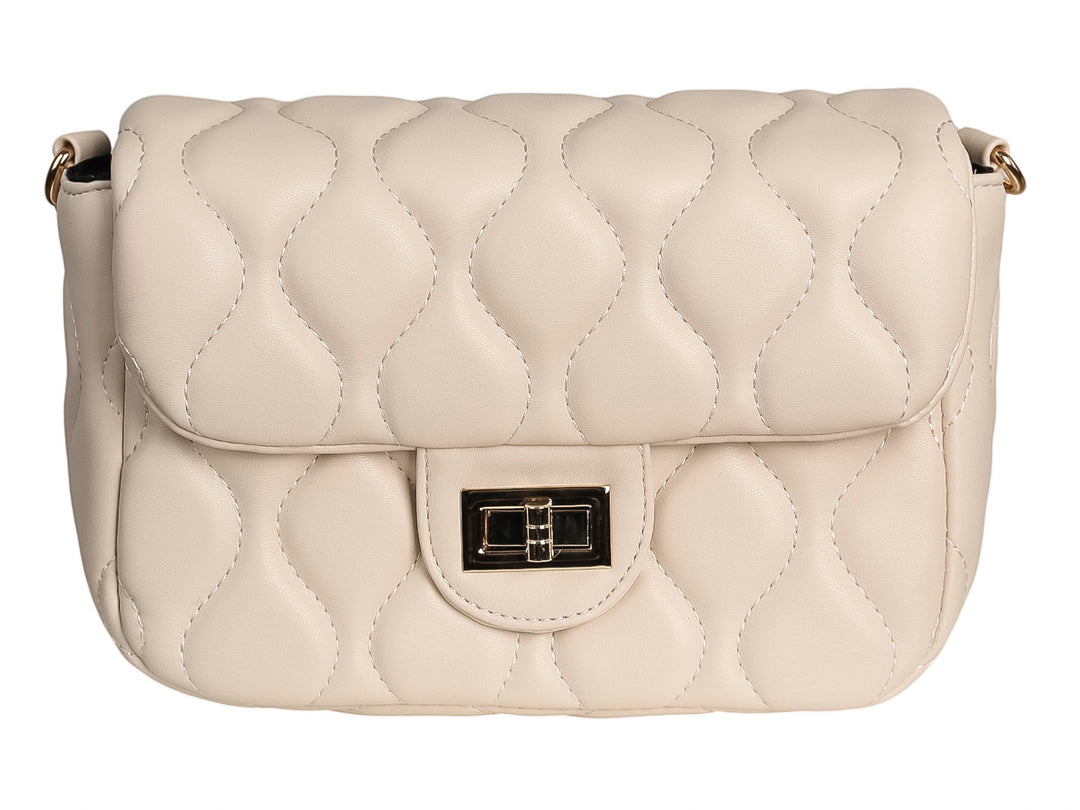 Bolso de Hombro ROZE Carrier Beige para Mujer