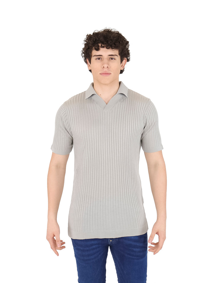 Playera Polo LOB Gris Claro para Hombre