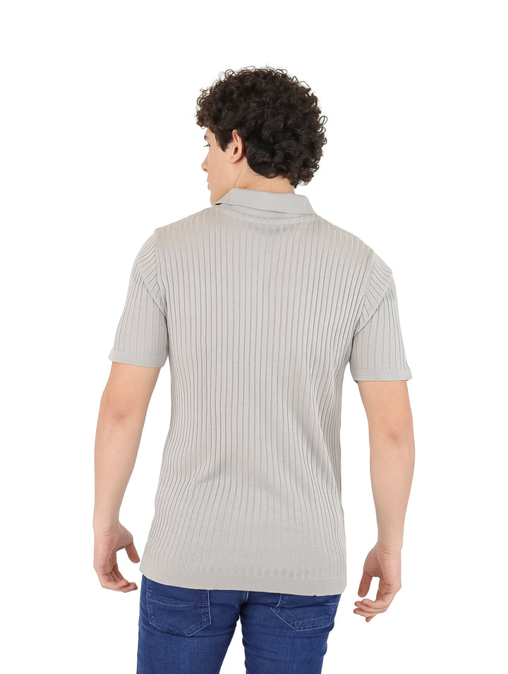 Playera Polo LOB Gris Claro para Hombre