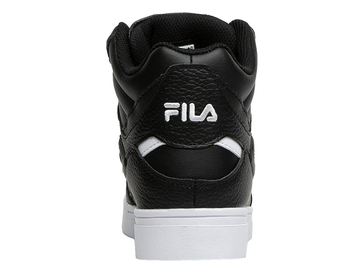 Tenis FILA color negro con suela blanca, estilo deportivo y urbano.