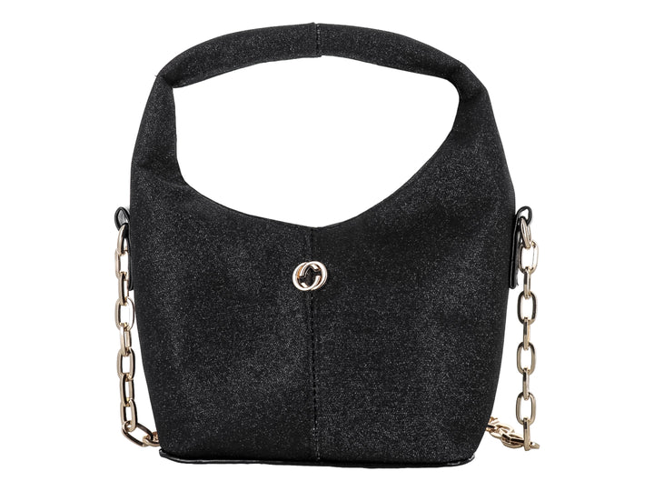 Bolso Ferretina Hobo Negro para Mujer