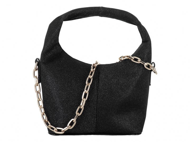 Bolso Ferretina Hobo Negro para Mujer