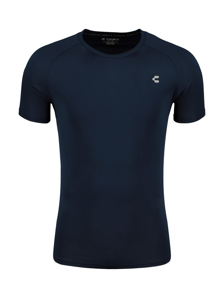 Playera Deportiva Charly Azul Marino para Hombre