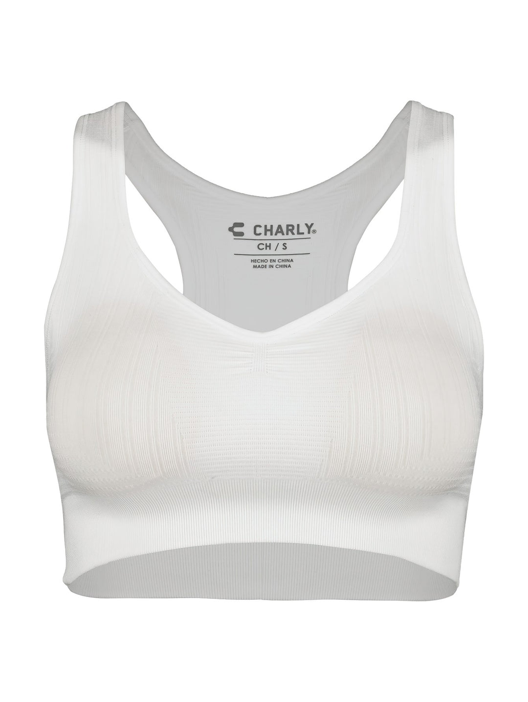 Top Deportivo Charly Blanco para Mujer