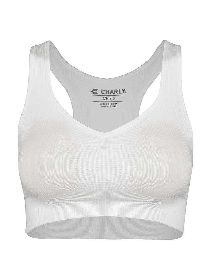 Top Deportivo Charly Blanco para Mujer