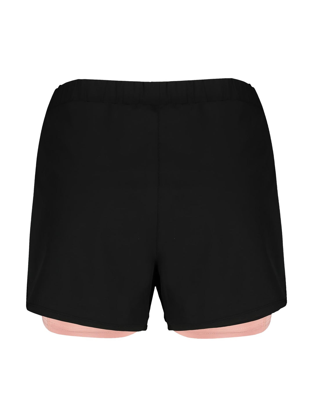 Short Charly Negro con Rosa para Mujer