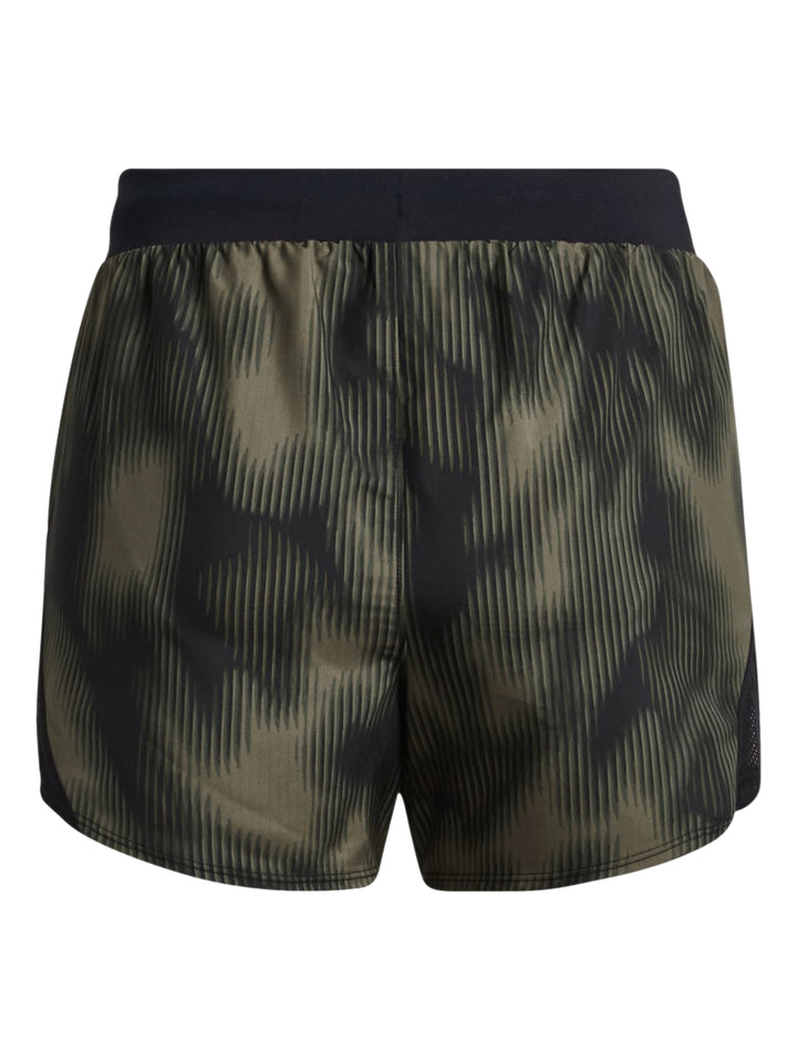 Short Deportivo Under Armour Negro y Verde para Mujer