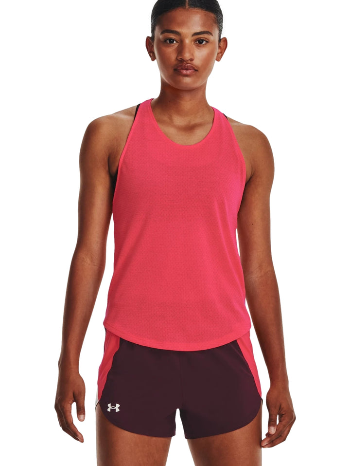 Playera Under Armour UA Streaker Tank Rosa para Mujer