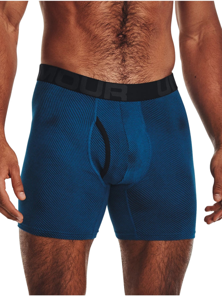 Pack 3 Boxers Under Armour Azul y Gris para Hombre