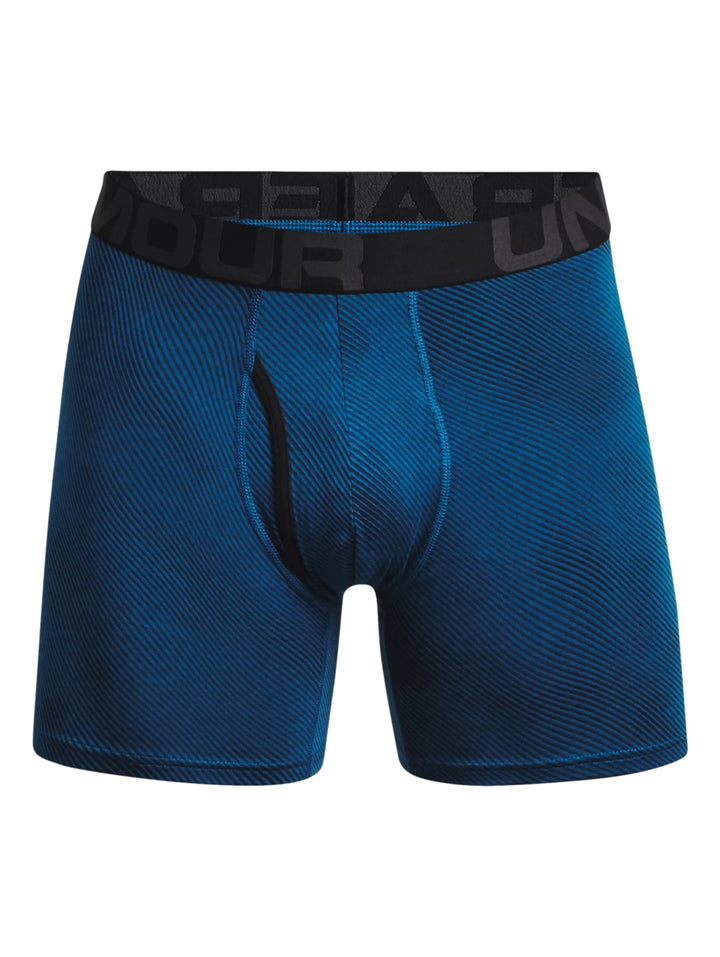 Pack 3 Boxers Under Armour Azul y Gris para Hombre