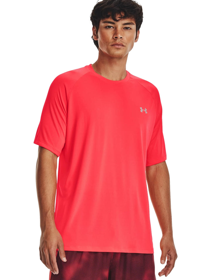 Playera Under Armour UA Tech Reflective Naranja para Hombre