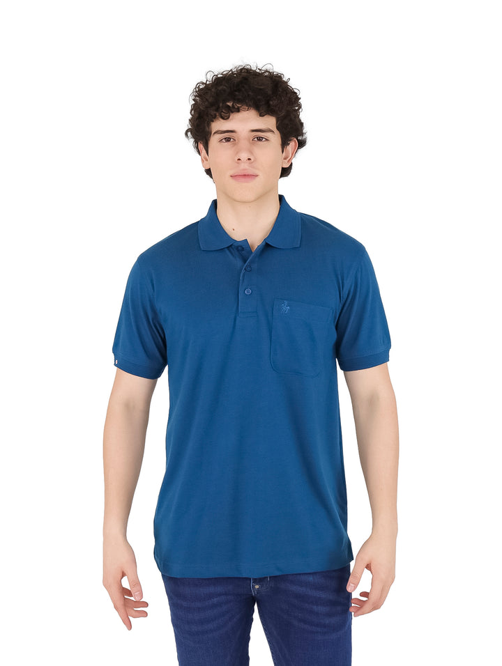 Playera Polo Palm Beach Indigo para Hombre