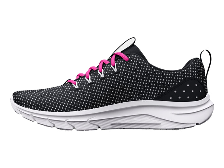 Tenis Under Armour UA W Phade RN Negro y Rosa para Mujer