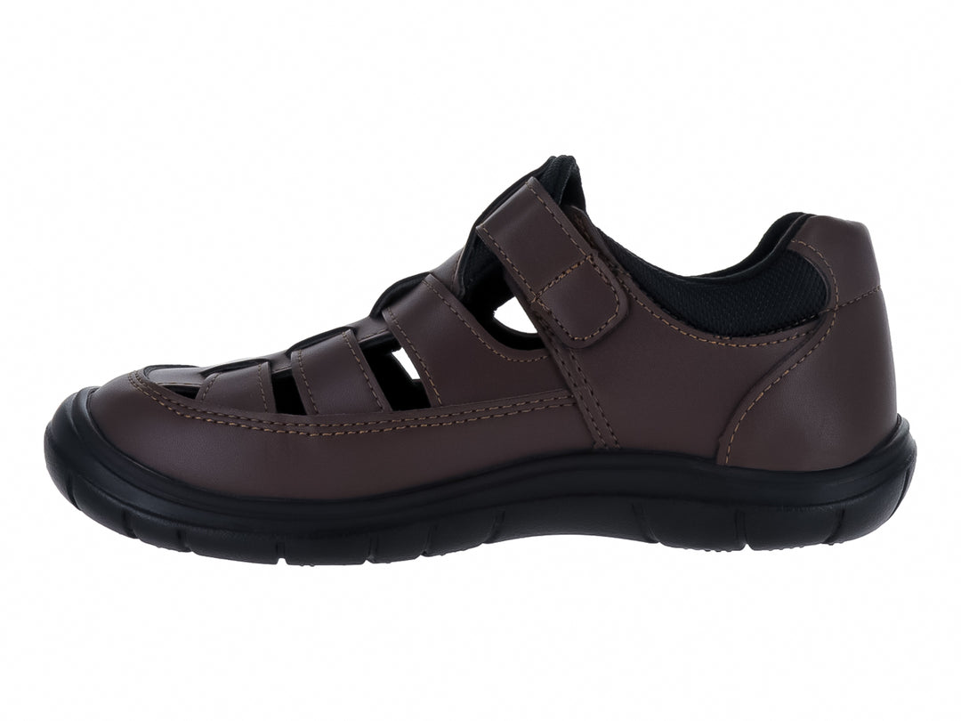 Sandalias Coqueta Café para Niño
