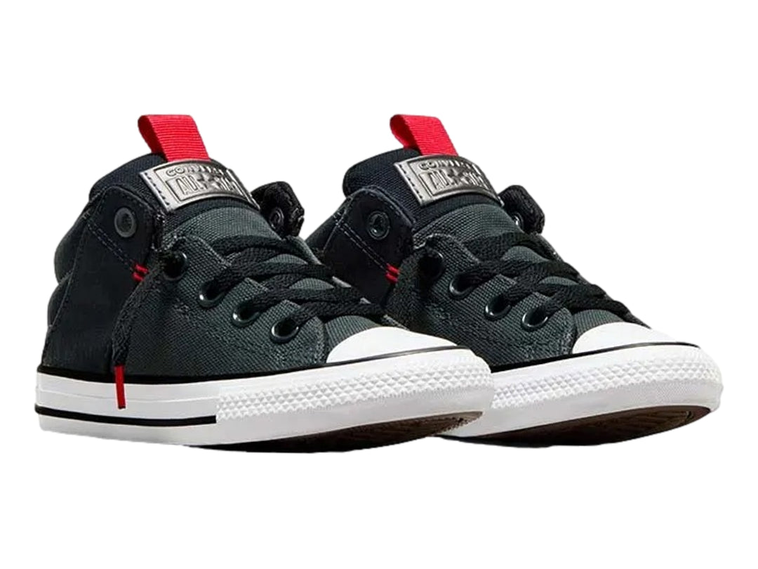 Tenis Converse Chuck Taylor Axel Mid Verde y Negro para Niño