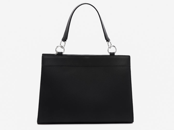 Bolso de Hombro Lacoste Negro para Mujer