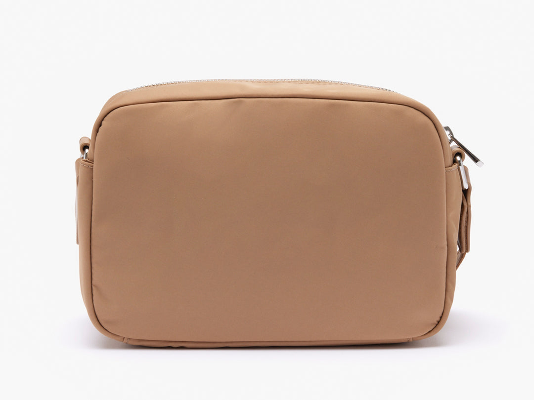 Bolso Bandolera Lacoste Beige para Mujer