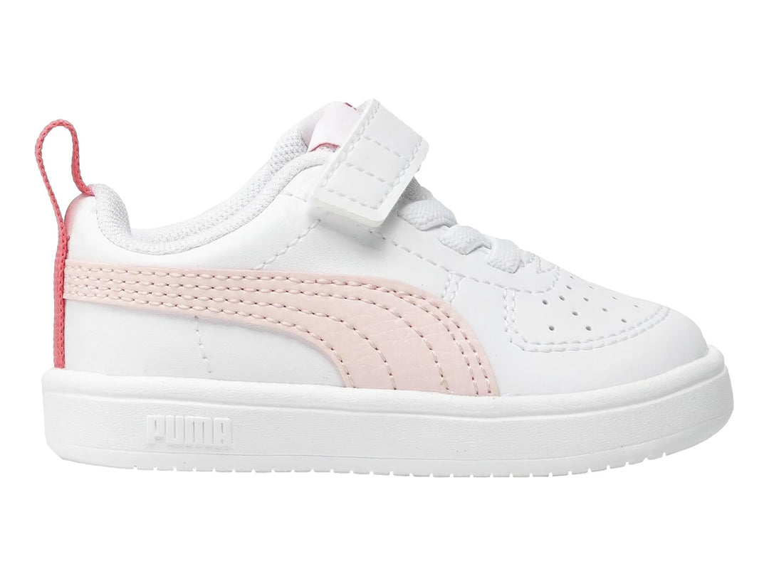 Tenis PUMA Rickie Blanco y Rosa para Niña