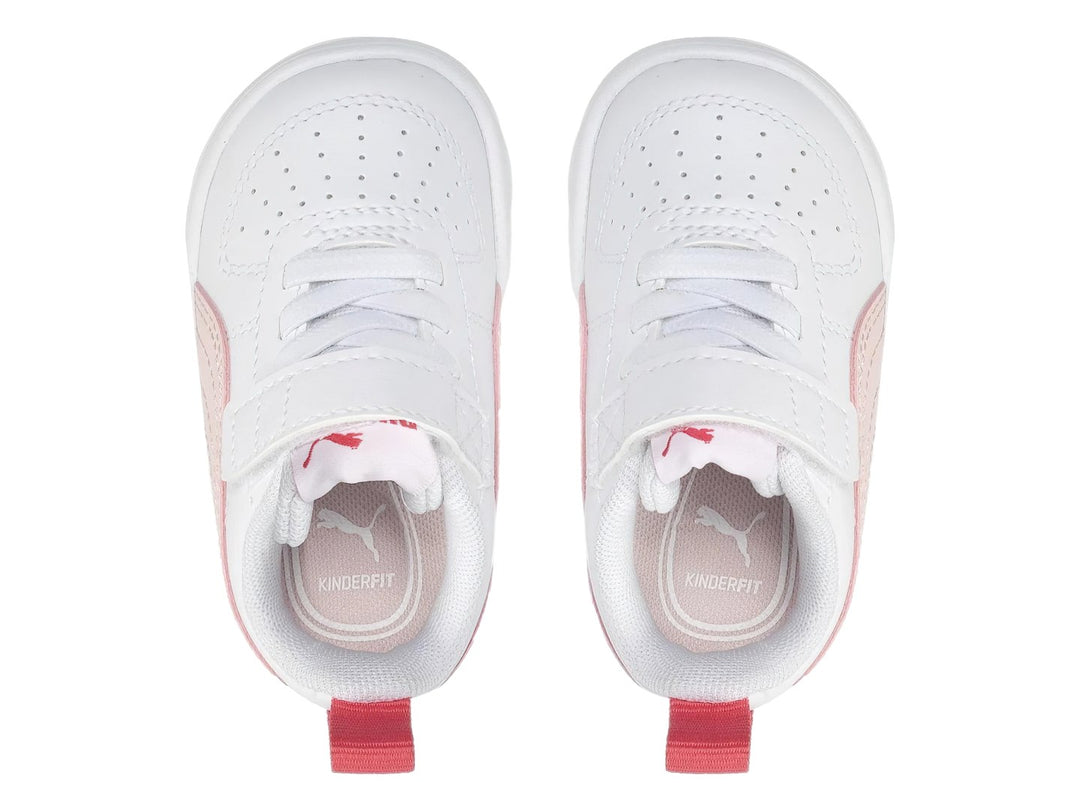 Tenis PUMA Rickie Blanco y Rosa para Niña