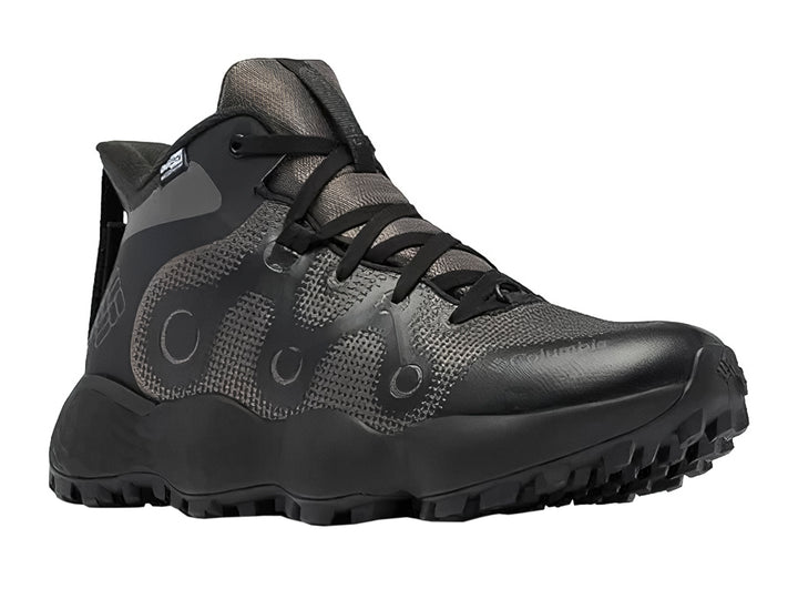 Zapato deportivo Columbia Escape Thrive Endure 25 color negro, corte medio con suela robusta para senderismo.